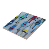 Carreau Maine, Stonington, bouées décoratives de homards (Côté)