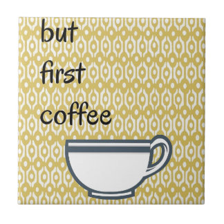 Carreau Mais premier café