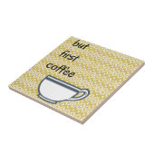 Carreau Mais premier café (Côté)