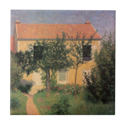 Carreau Maison de campagne italienne avec toit rouge (Devant)