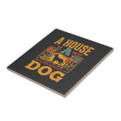 Carreau Maison de chien vintage (Côté)