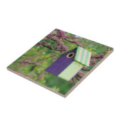 Carreau Maison D'Oiseaux Sur Un Arbre À Roussettes (Côté)