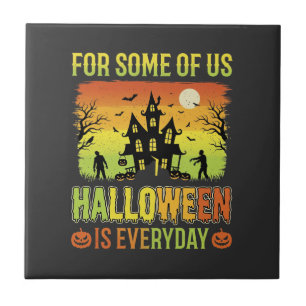 Carreau Maison Hantée Halloween Pour Certains D'entre Nous