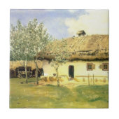 Carreau Maison rurale ukrainienne d'Ilya Repin- (Devant)