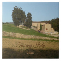 Maison rustique Toscane Italie photo Carrelage en