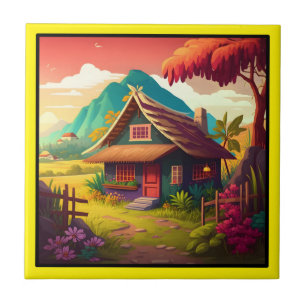 Carreau Maison traditionnelle philippine-36543