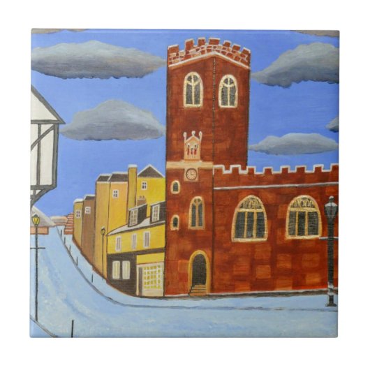 Carreau Maison Tudor à Exeter (Devant)