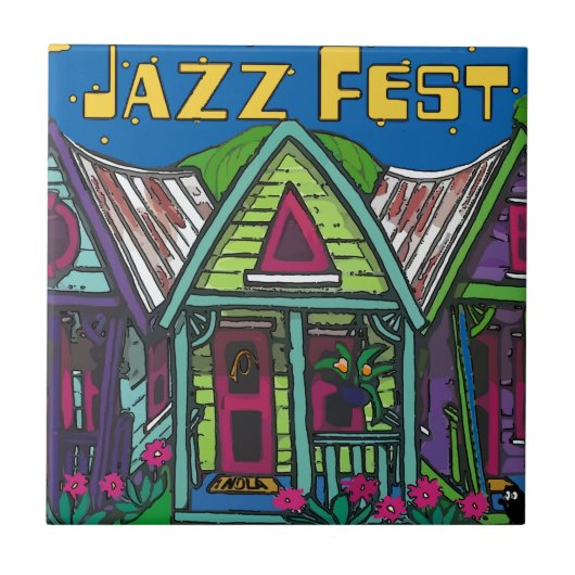 Carreau Maisons de la Fête du Jazz (Devant)