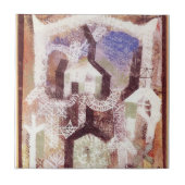 Carreau Maisons d'été de Paul Klee- (Devant)