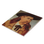 Carreau Maître d'hôtel "Bill sauvage" Hickok (1837-76) (Côté)