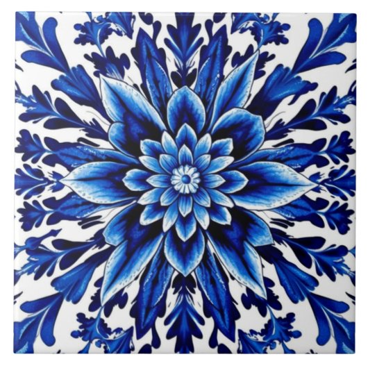 carreau majesté bleue (Devant)