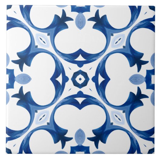 Carreau Majolica, Carrelage sicilien, Carrelage en céramiq (Devant)