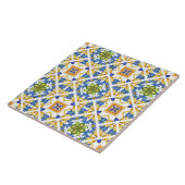 Carreau Majolica, citron, tuiles siciliennes, Carrelage en (Côté)