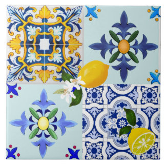 Carreau Majolica, style méditerranéen