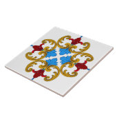 Carreau Majolica, tuiles méditerranéennes, (Côté)