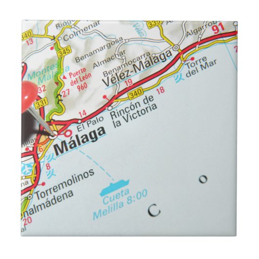 Carreau Malaga, Espagne (Devant)