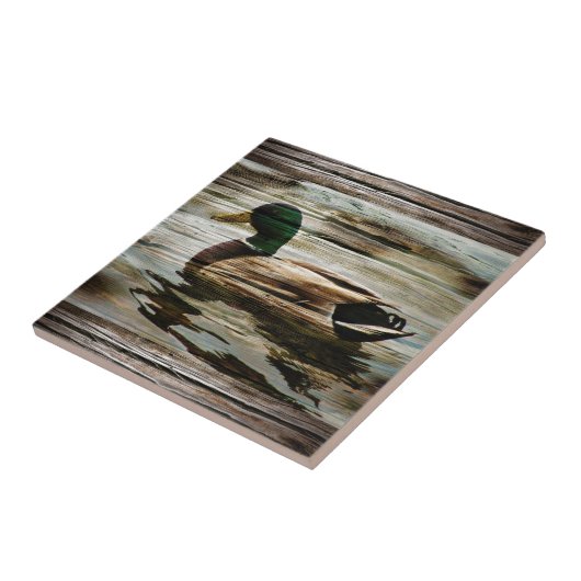 Carreau Mallard Duck (Côté)