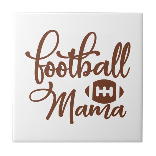 Carreau Mama footballeuse (Devant)