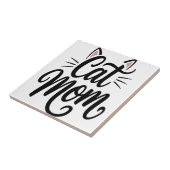 Carreau Maman Chatte Moustaches et Oreilles (Côté)