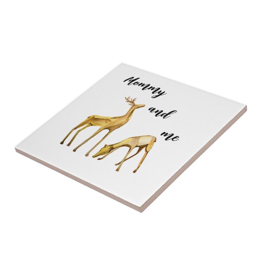 Carreau Maman et moi Deer (Côté)