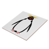 Carreau Manchot rockhopper ou macaroni drôle (Côté)