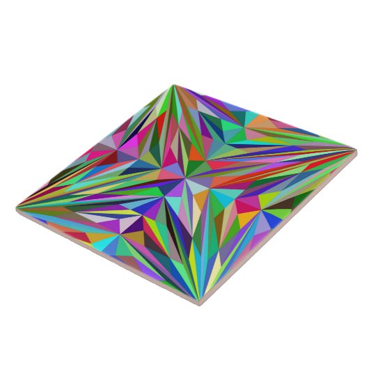 Carreau Mandala Abstrait (Côté)