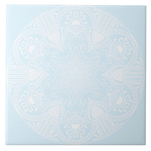 Carreau Mandala arctique (Devant)