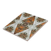 Carreau Mandala d'abeille de miel (Côté)