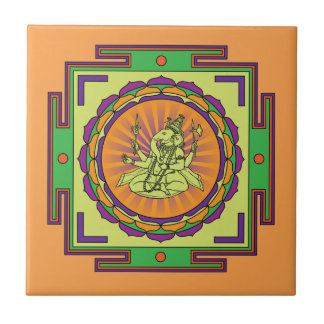 Carreau Mandala de Ganesha