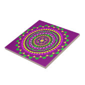 Carreau Mandala de pétale (Côté)