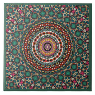 Carreau Mandala Décoratif