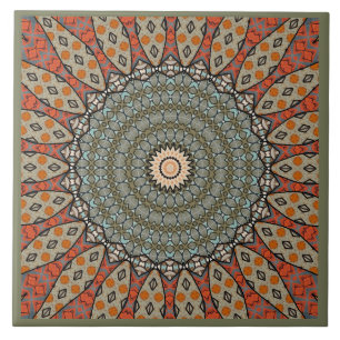 Carreau Mandala Décoratif
