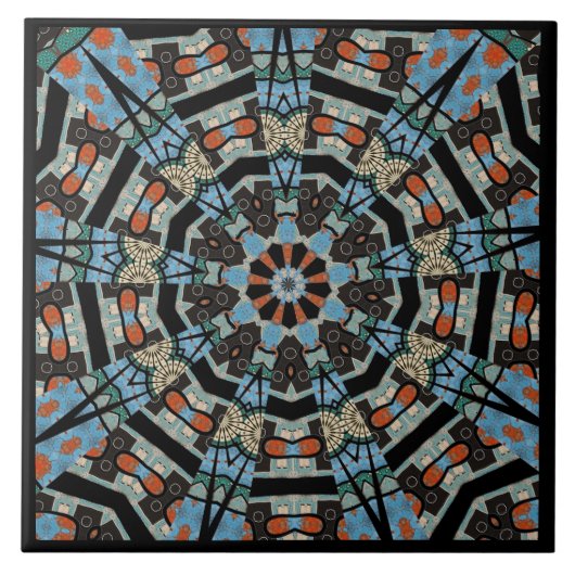 Carreau Mandala Décoratif (Devant)