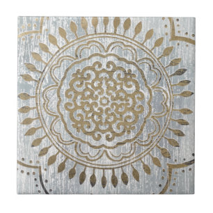 Carreau Mandala Gold Design