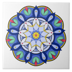 Carreau Mandala Motif 01