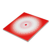 Carreau Mandala rouge (Côté)