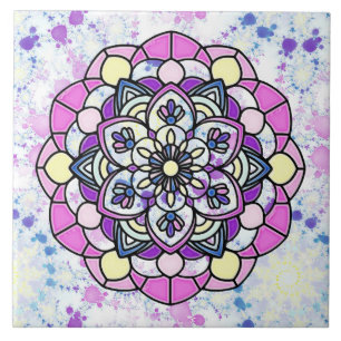 Carreau Mandala Spring Un Carrelage En Céramique