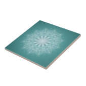 Carreau Mandala turquoise Star (Côté)