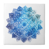 Carreau Mandela bleu (Devant)