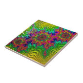 Carreau Mandelbrot Color Explosion Carrelage en céramique (Côté)