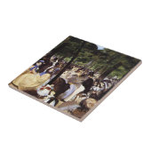 Carreau Manet : Musique dans le jardin des Tuileries (Côté)