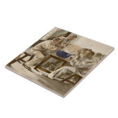 Carreau Mangeant de la soupe aux casernes, de 'L'Estampe (Côté)