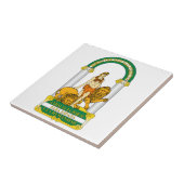 Carreau Manteau d'Andalousie (Espagne) des bras (Côté)