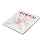 Carreau Manteau de l'OMAN des bras (Côté)