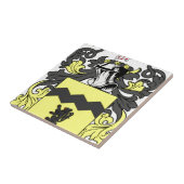 Carreau Manteau de Morris des bras (irlandais) (Côté)