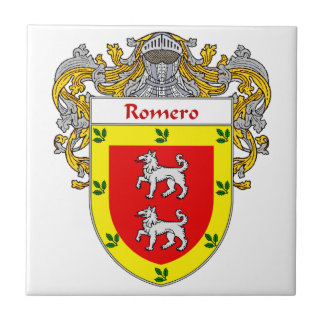Carreau Manteau de Romero des bras/de crête de famille