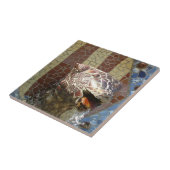 Carreau Manteau des bras catalan - tuile de mosaïque de (Côté)