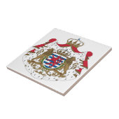 Carreau Manteau du luxembourgeois des bras (Côté)