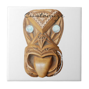 Carreau Maori Tiki face à Thunder_Cove