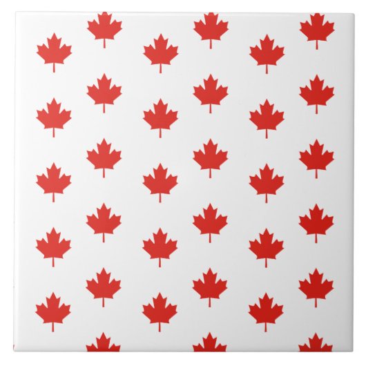 Carreau Maple Leaf, Canada, (Devant)